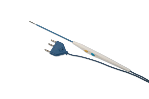 Statii gaze medicinale - Maner de unica folosinta, pentru electrochirurgie - F4797/L CU LAMA DE 153 MM