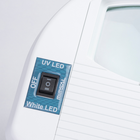 Lampa WOOD UV LED / White LED cu brat articulat - VISTA LED PLUS. Lentila 3 x Dioptrii. [4]