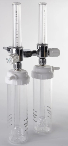 Debitmetre - Oxigenator (Barbotor) Dublu fara Vase - REANIMED