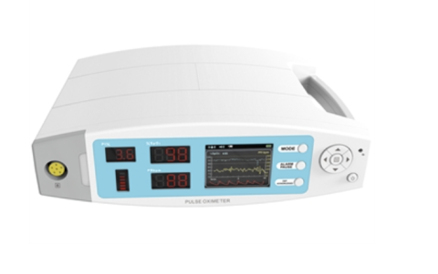 Butelii gaze medicale - Pulsoximetru desktop CONTEC OXY-200 cu monitor și baterie pentru monitorizare SpO2