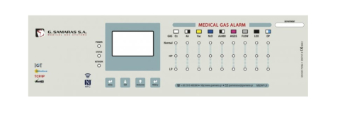Panouri control si alarmare - Panou de alarma pentru gaze medicale MGSAP L9 G Samaras