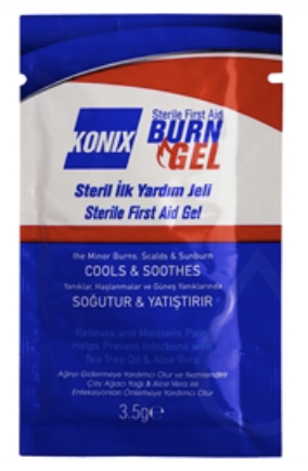 Lampi bactericide - Burn Gel Plicuri 3,5 g – Gel Steril pentru Arsuri Minore și Solare, Efect Răcoritor Imediat