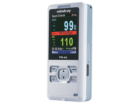 Statii gaze medicinale - Pulsoximetru Profesional Mindray PM60 Monitor SpO2 si Puls Portabil
