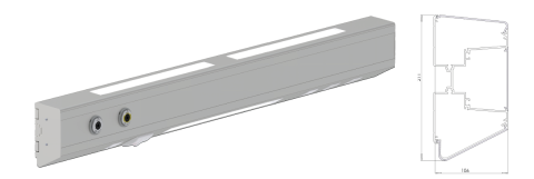 Rampa pat pacient cu iluminare 1 post