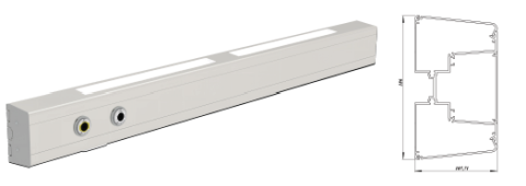 Rampa gaze medicale (oxigen, aer, vacum), multifunctionala - 1 post