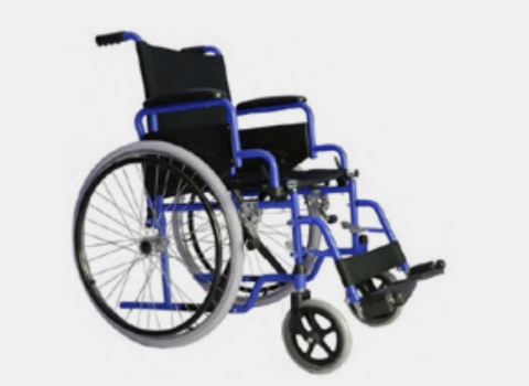 Scaun cu rotile - Scaun cu rotile pliabil cu antrenare manuală – sarcină maximă 120 kg