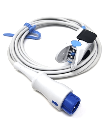 Accesorii monitoare functii vitale - Senzor SpO2 CORERAY 3 metri compatibil Edan M3V și IM3