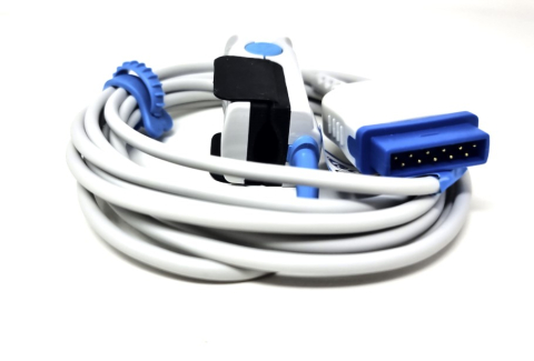 Aparatura medicala - Senzor SpO2 CORERAY 3 metri 11 pini compatibil GE Marquette Dash Solar Eagle Nellcor
