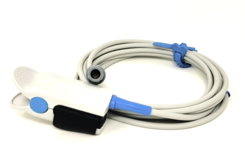 Aparatura medicala - Senzor SpO2 CORERAY 3 m, 6 pini, compatibil Mindray VS800