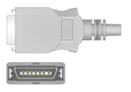Accesorii monitoare functii vitale - Senzor SpO2 CORERAY 3 m, compatibil Nellcor NPB-290, NPB-295, N-390 și Nihon Kohden BSM-4160A
