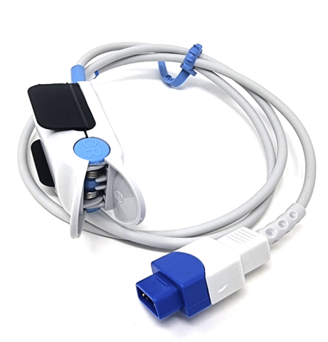Accesorii monitoare functii vitale - Senzor SpO2 CORERAY 1 metru 9 pini compatibil GE TruSignal – necesită cablu de extensie
