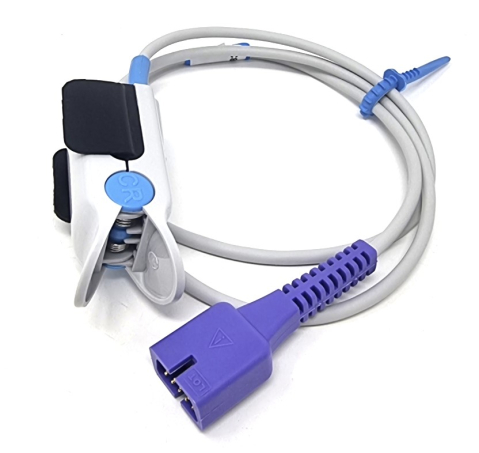 Butelii gaze medicale - Senzor SpO2 CORERAY 1 m, 9 pini, compatibil Nellcor Oximax