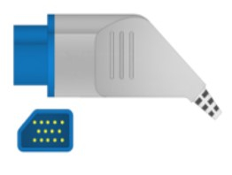 Accesorii monitoare functii vitale - Senzor SpO2 1m CORERAY compatibil Nihon Kohden Lifescope S BSM-2350 BSM-2301K BSM-2303K
