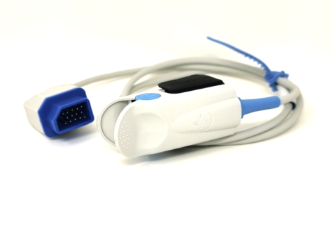 Aparatura medicala - Senzor SpO2 1m CORERAY compatibil Nihon Kohden Lifescope S BSM-2350 BSM-2301K BSM-2303K