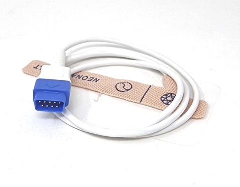 Senzor SpO2 GE Trusignal 9 pini unica folosinta <3 kg CORERAY [0]