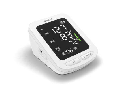 Tensiometre - Tensiometru Electronic CONTEC08E (LED) cu Ecran Color și Memorie 199 Măsurători