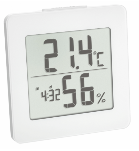 Termohigrometru digital interior cu ceas și certificat de etalonare BRML [1]