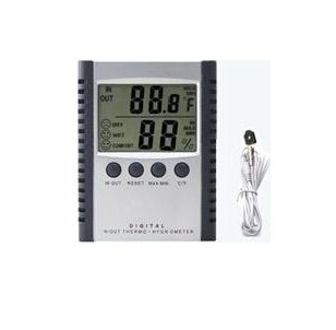 Barometre - Termohigrometru Digital cu Certificare și Etalonare – Monitorizare Temperatură și Umiditate