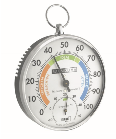 Barometre - Termometru si higrometru analog cu certificat de etalonare BRML