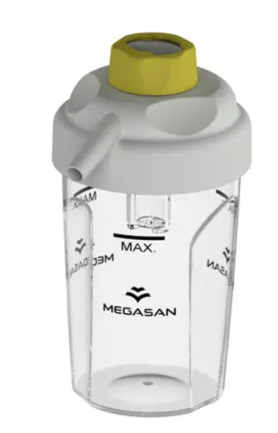 Vas Aspirație Secreții Megasan | Colector Vacuum Medical Profesional [1]