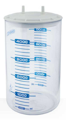 Console ATI si UPU - Vas/ Borcan aspirator secretii MAK 4000, autoclavabil