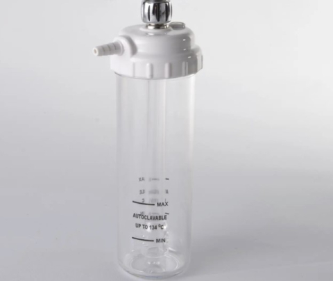 Medical - Vas oxigenator/ oxigenoterapie/ barbotor/ umidificator autoclavabil - REANIMED