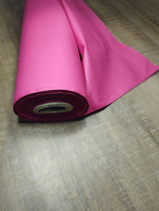 Bumbac 100% culoare Fucsia 110gr/mp peliculizat [3]