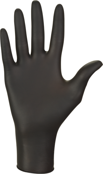 Manusi Nitrylex Basic nitril nepudrate nesterile 100 buc/cutie negre [2]