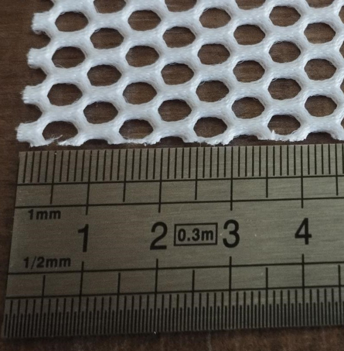 Plasa - mesh ALB, 220 gr / mp, material gros, PES 100% [2]