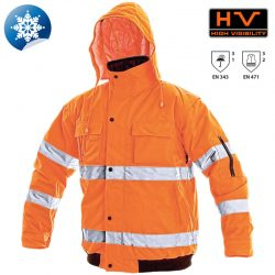 Produse reflectorizante protectia muncii - Jacheta reflectorizanta Hi - Viz ROLAND model 2 in 1