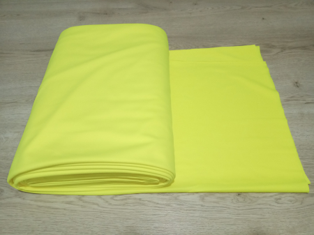 Poliester galben neon - Poliester 100%, 190 gr/mp, galben neon, de interior