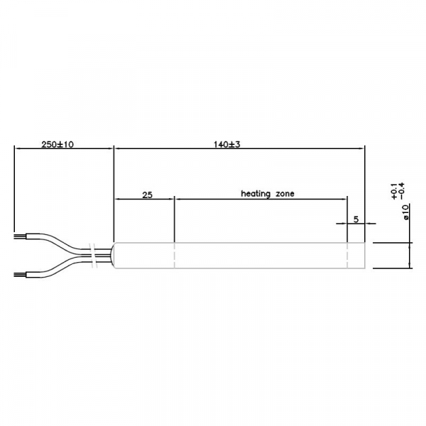 Rezistenta 140mm  Ø10mm  300w  HT72941 [2]