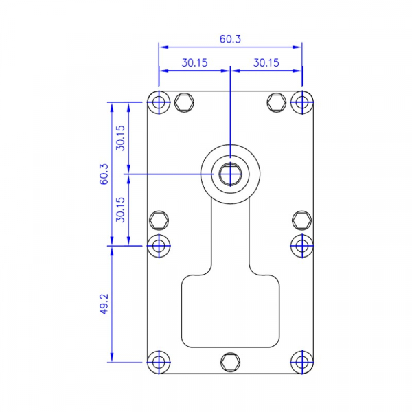 Motoreductor snec 5,3 rpm  ax 8,5mm  FB1146 [4]
