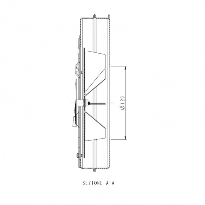 Extractor - extractor de fum pentru sobele cu peleți. [4]