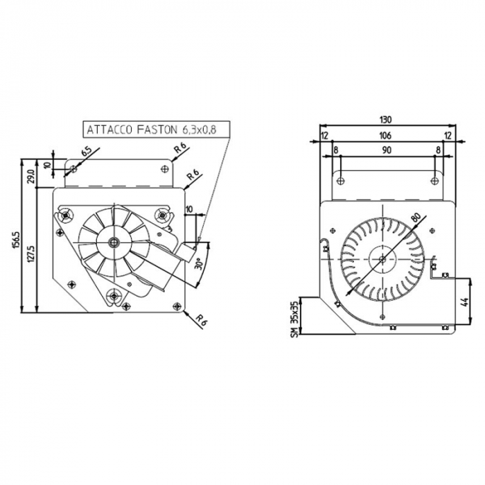 Ventilator tangențial  FERGAS 153455 [2]