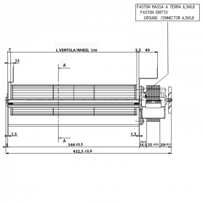 Ventilator tangential Fergas 148402 [2]