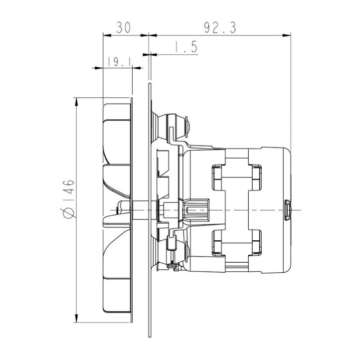 Ventilator extractor de fum  PL20CE0120 [4]