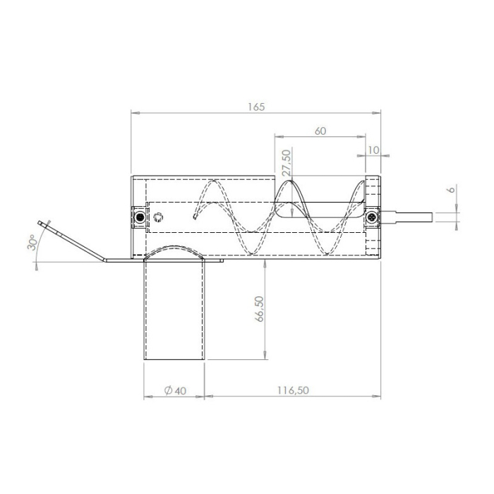 Ansamblu încărcător snec încărcare peleți [2]
