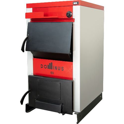 Cazan pe lemne din otel DOMINUS 50 kw, cu serpentina de racire [1]