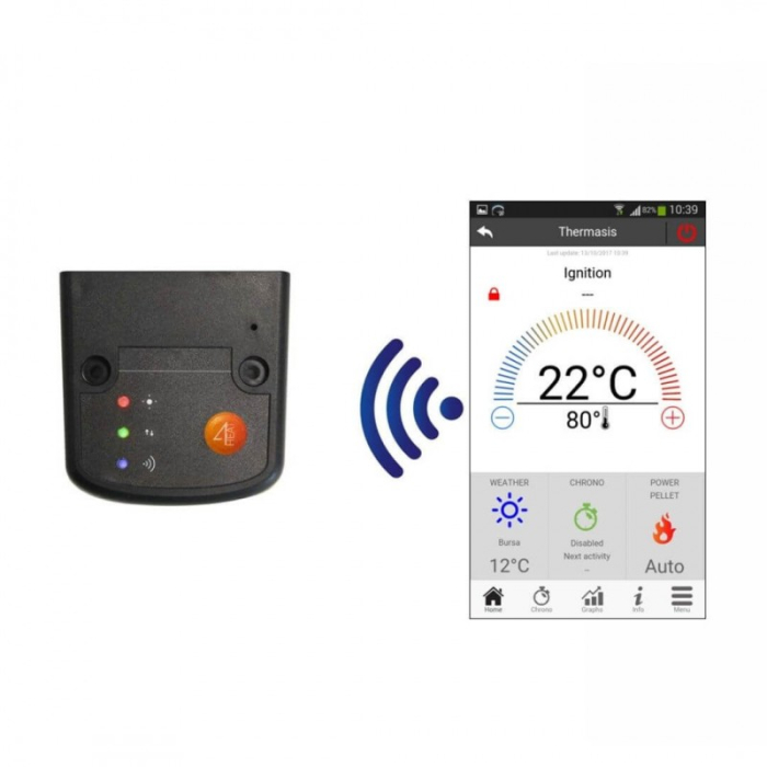 Controler 4HEAT centrale pe peleti TIEMME [2]