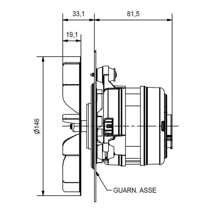 Extractor de fum ECM FIME ES150PC004 - aspirator [4]