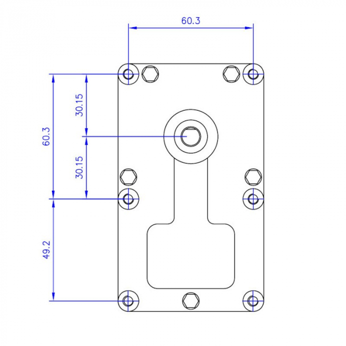 Motor reductor sneck FB1397  2 RPM  ax 9,5mm [3]