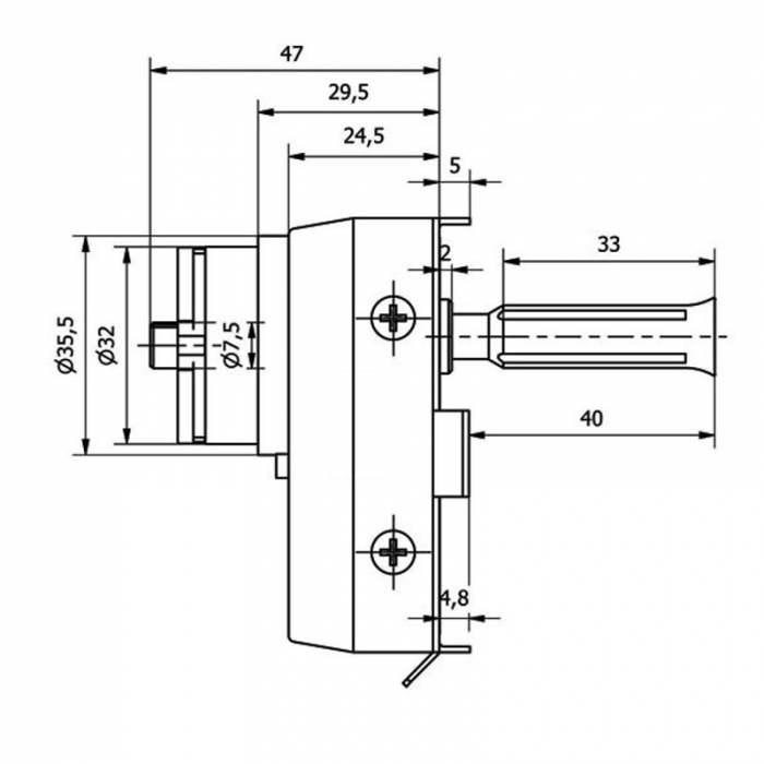 Motor rotisor 2 RPM 4,5 VDC  0,14 Wati [3]