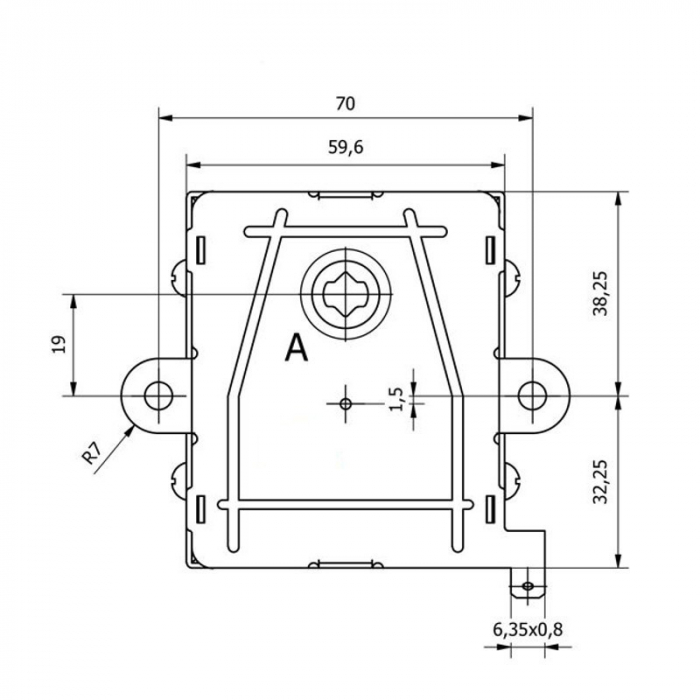 Motor rotisor 2 RPM 4,5 VDC  0,14 Wati [4]