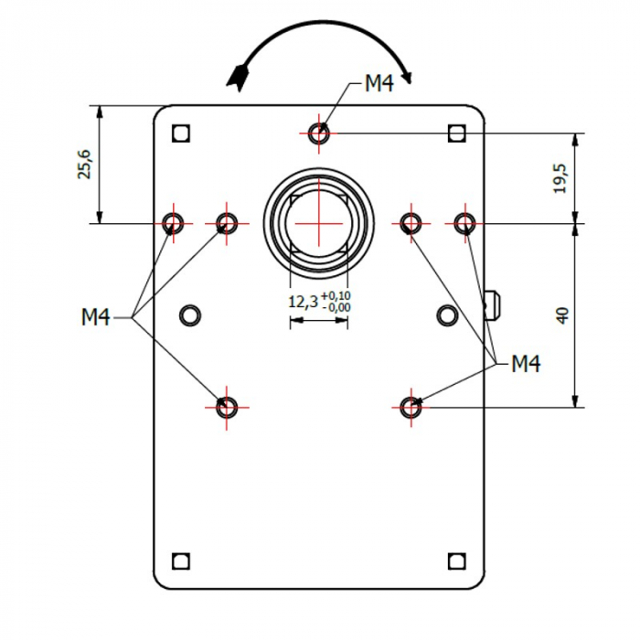 Motor rotisor KENTA 2 rpm, 47 Wati [4]