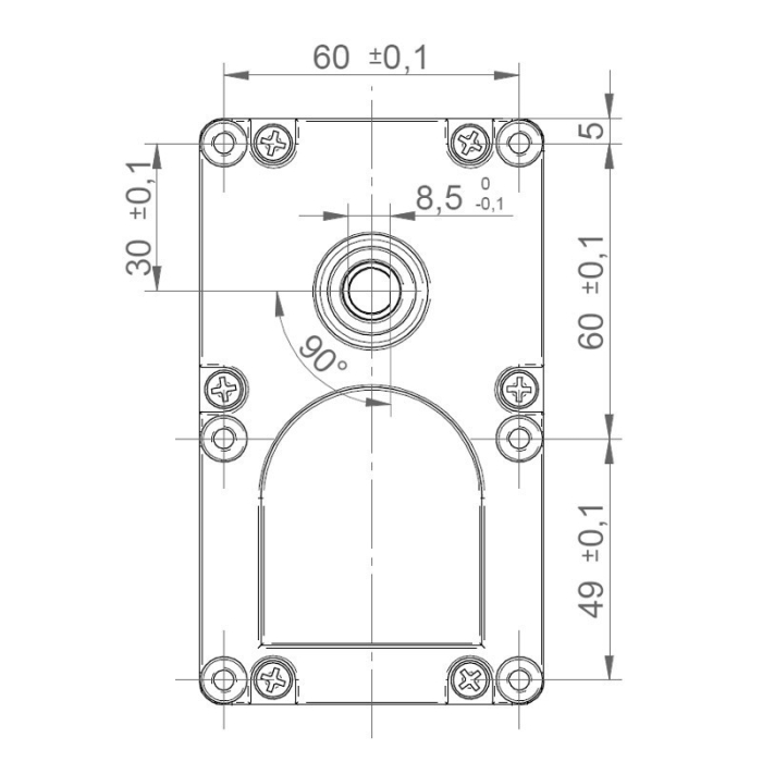 Motoreductor  3.5 RPM sincron IPC GMF235D901 [4]