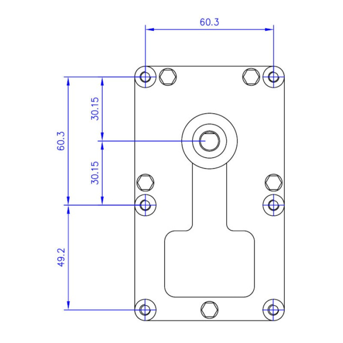 Motoreductor  4 RPM Mellor FB1271 cu encoder [4]