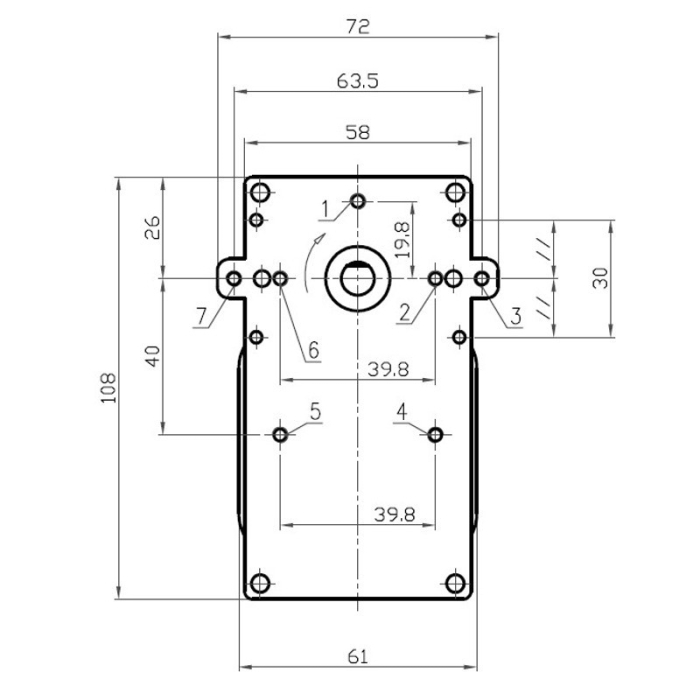 Motoreductor 5 RPM Kenta K9117162 [4]