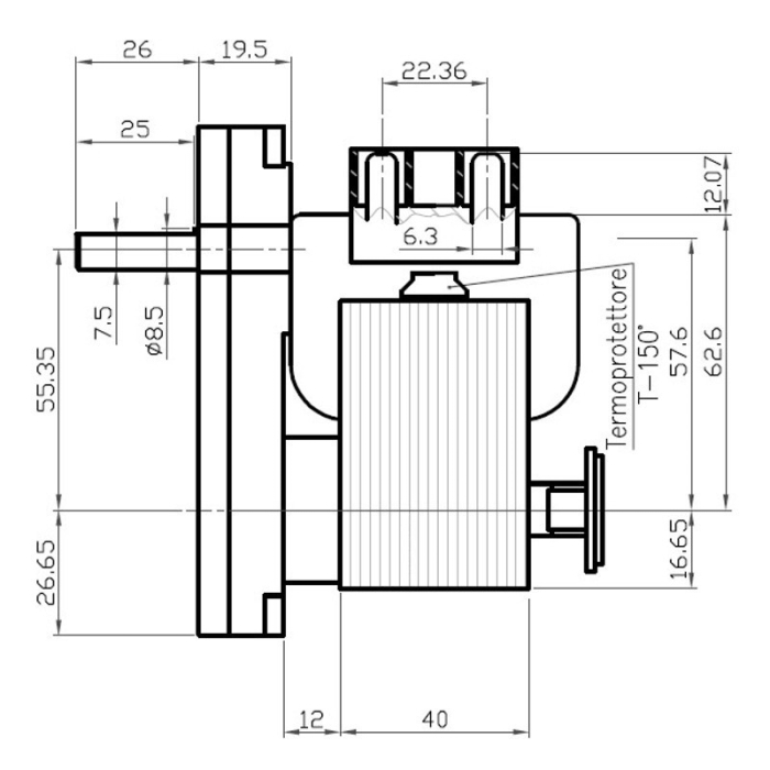 Motoreductor 5 RPM Kenta K9117162 [3]