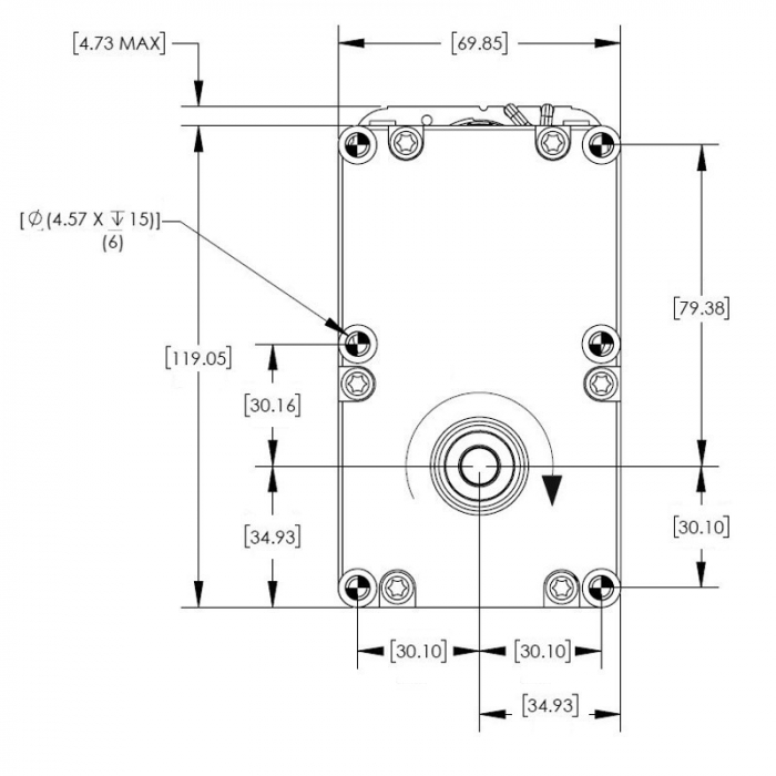 Motorreductor 5.6 RPM  Merkle Korff S11048 [3]